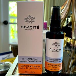 ODACITÉ SUN GUARDIAN OCEANIC GLACIAL WATER DAY CRÈME SPF 30 F/S 1.69 Oz. NIB!